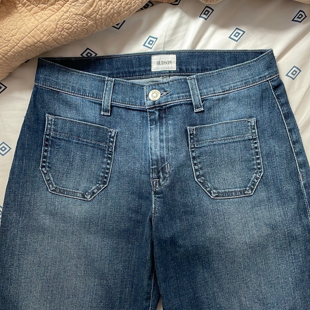 Hudson Sailor Wide Leg Jeans! NWOT